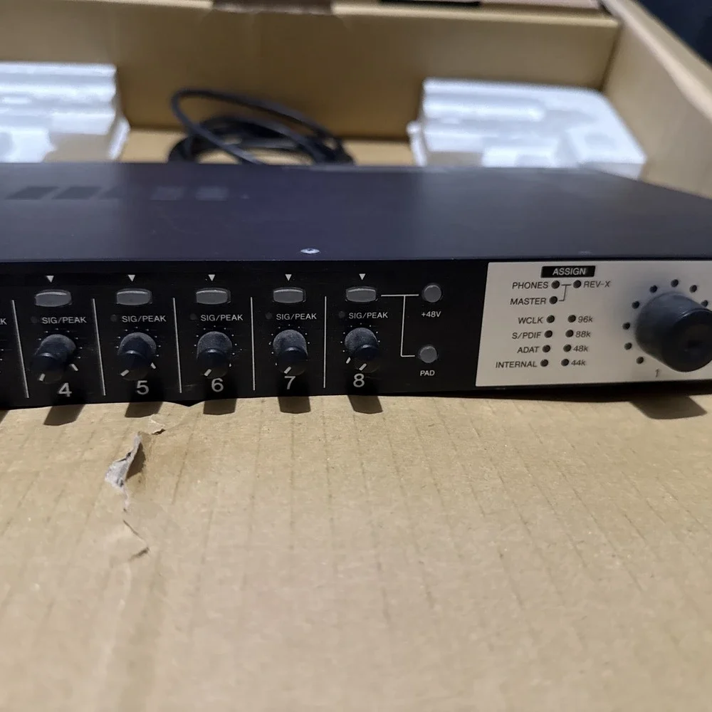 Steinberg MR816x Studio Audio Interface Advanced Integration Tested w/power cord